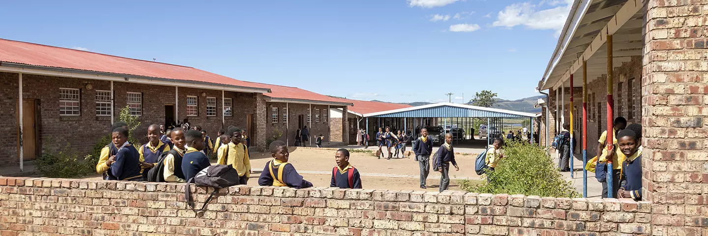 The Bhongolethu primary school in Eastern Cape