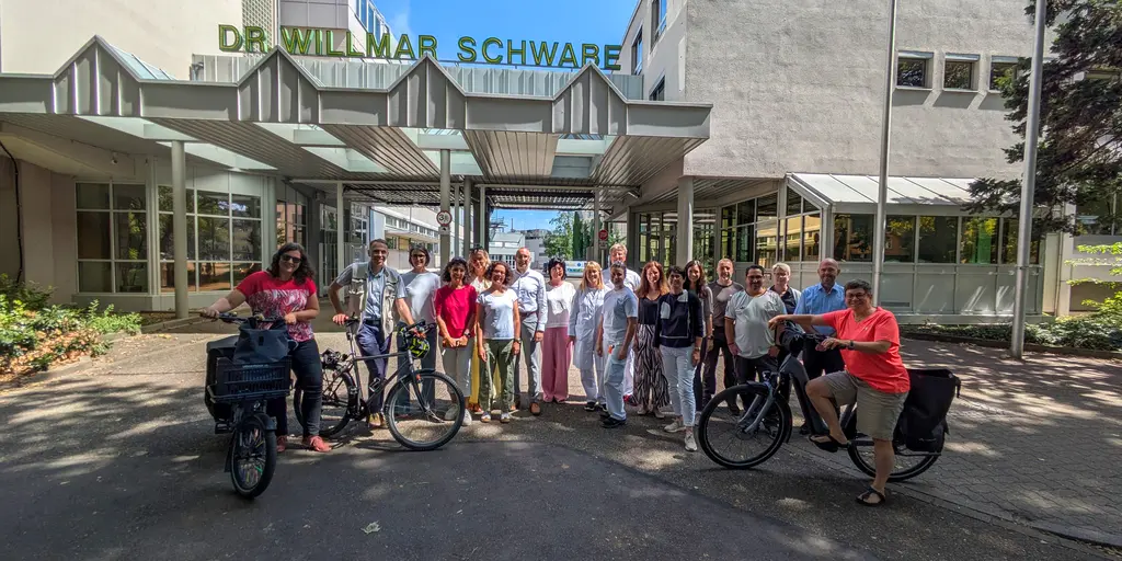 Gruppenfoto der Schwabianer beim Stadtradeln Karlsruhe 2026