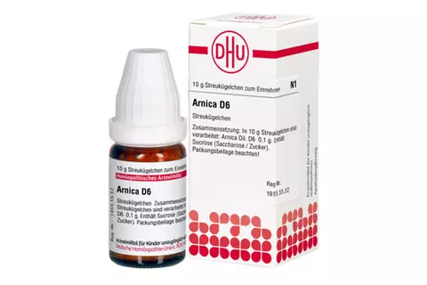 Arnica globules packshots