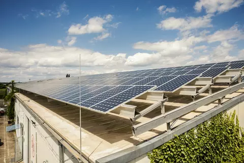 Solaranlage auf der Terra Medica