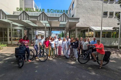 Gruppenfoto der Schwabianer beim Stadtradeln Karlsruhe 2026