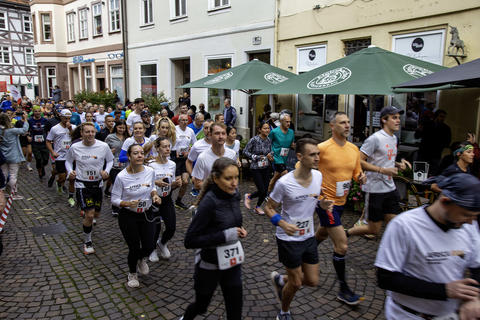 Africa Runners beim Turmberglauf 2024 in Durlach. 