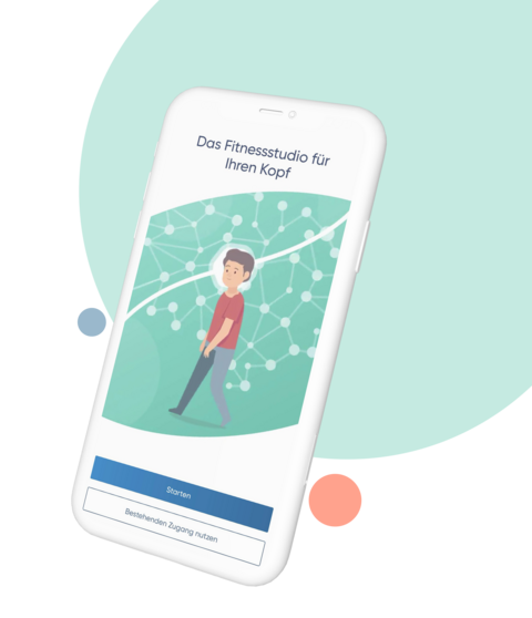 Abbildung der NeuroNation-App von Synaptikon