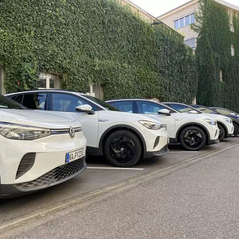 The vehicle fleet of the Schwabe Groupü germany has converted to e-cars only