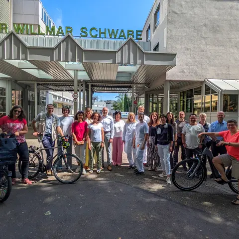 Gruppenfoto der Schwabianer beim Stadtradeln Karlsruhe 2026