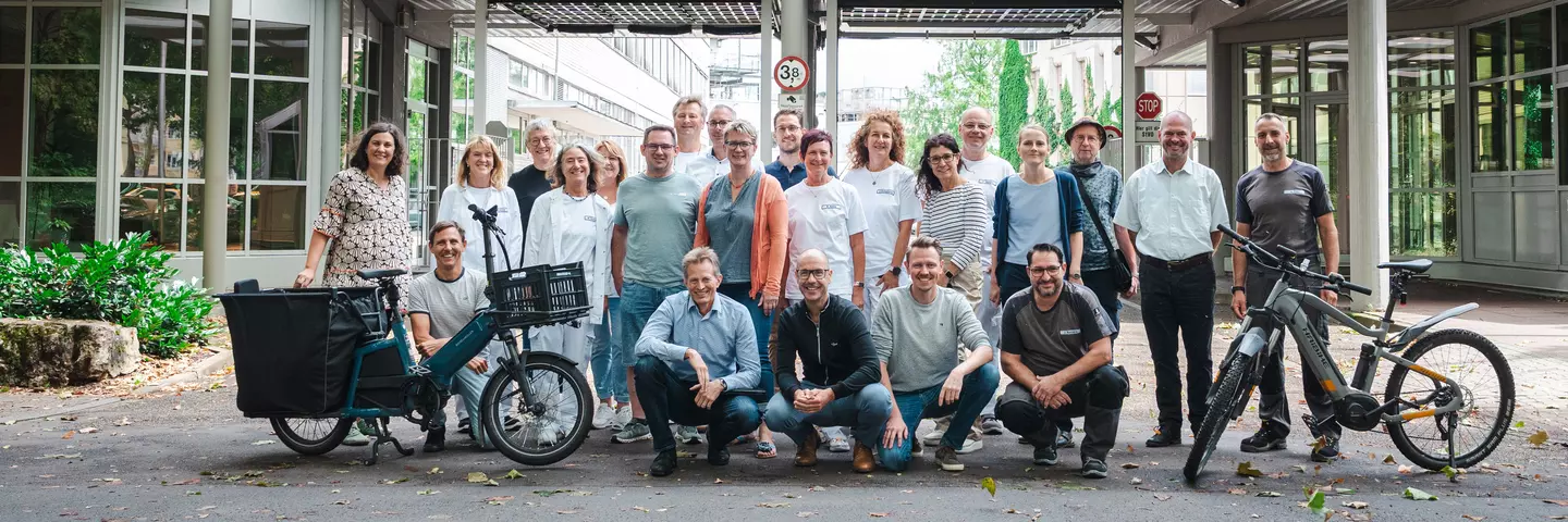 Gruppenfoto der Schwabianer beim Stadtradeln Karlsruhe 2025