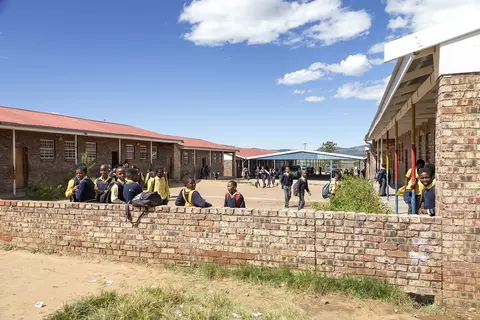 The Bhongolethu primary school in Eastern Cape