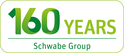 The logo of the Schwabe Group for its 160-years anniversary